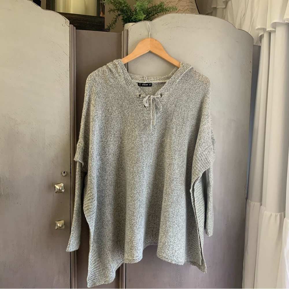 Gray Hoodie Sweater